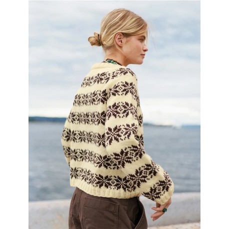 Sandnes 2609 1 Alvar Damen Pullover Strickset