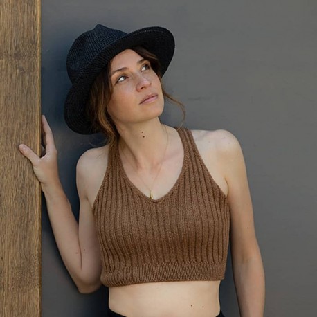 Zoe Top Paula m Strickanleitung