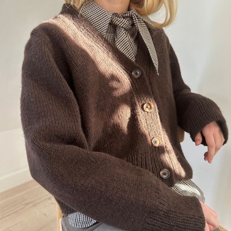 Le Knit Chunky Mouliné Cardigan Wollpaket