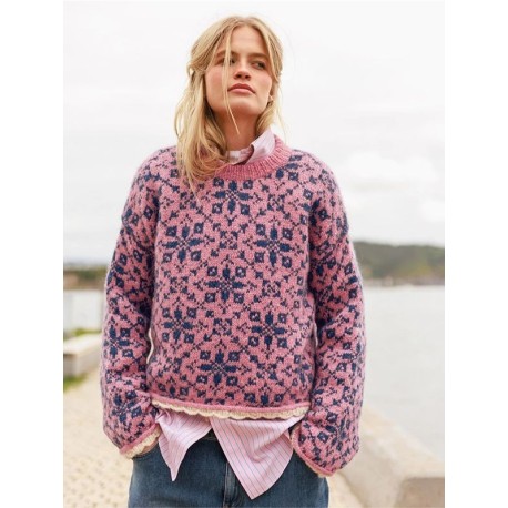 Sandnes 2609 3 Astra Damen Pullover Strickset
