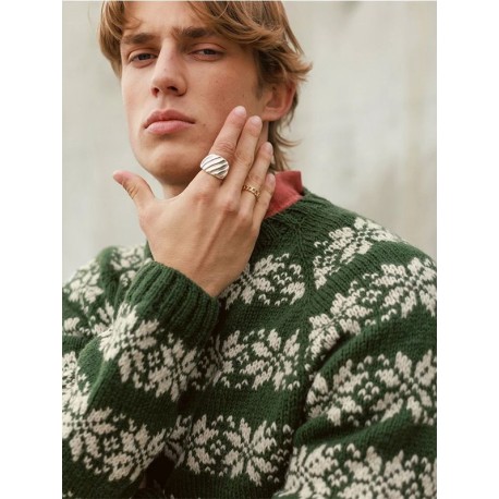 Sandnes 2609 4 Alvar Herren Pullover Strickset