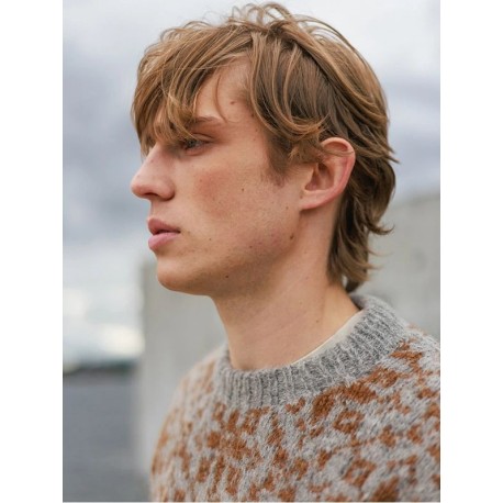 Sandnes 2609 5 Astra Herren Pullover Strickset