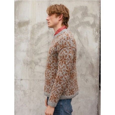 Sandnes 2609 5 Astra Herren Pullover Strickset
