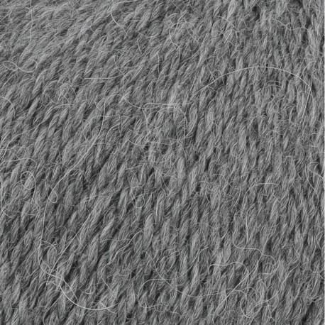 Lang Yarns Baby Alpaca Grau Mélange 0005 Detail