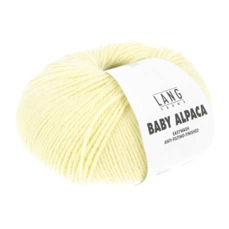 Lang Yarns Baby Alpaca Baby Gelb 0012