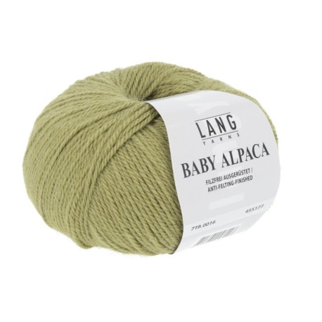 Lang Yarns Baby Alpaca Kiwi 0016
