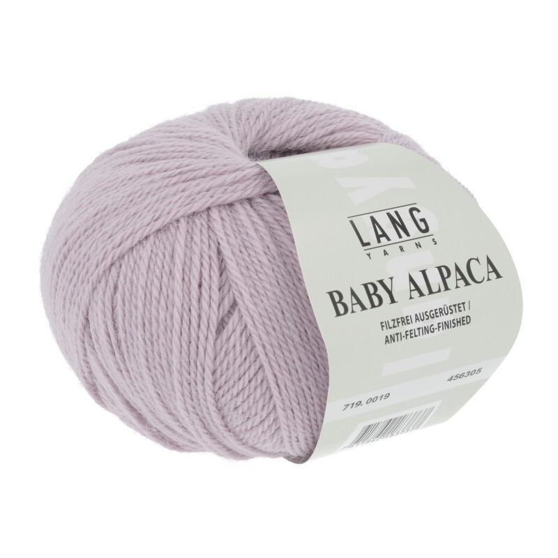 Lang Yarns Baby Alpaca Rosa Dunkel 0019