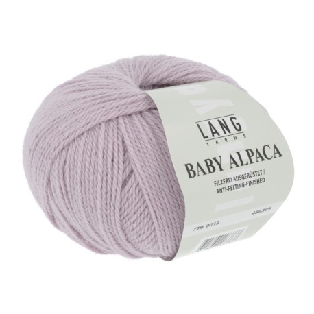 Lang Yarns Baby Alpaca Rosa Dunkel 0019