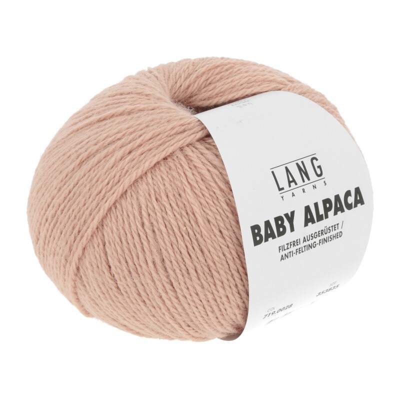 Lang Yarns Baby Alpaca Lachs 0028