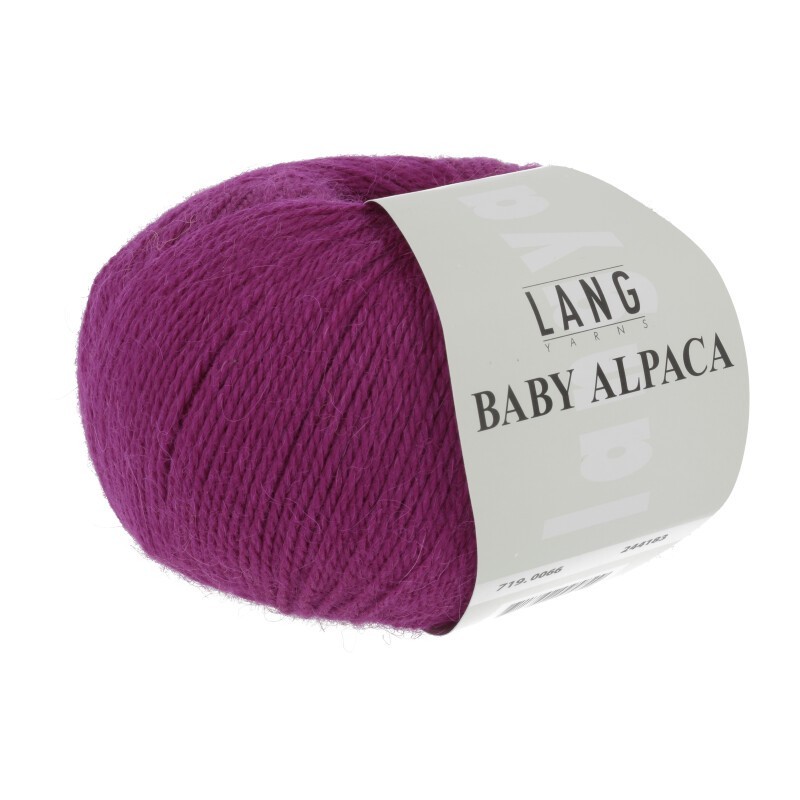 Lang Yarns Baby Alpaca Fuchsia 0066