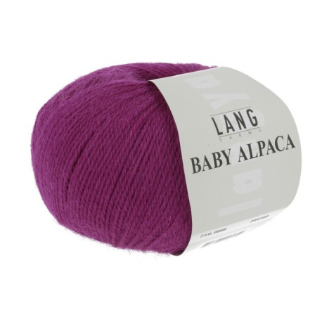 Lang Yarns Baby Alpaca Fuchsia 0066