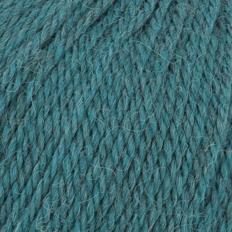 Lang Yarns Baby Alpaca Türkis Mélange 0071 Detail