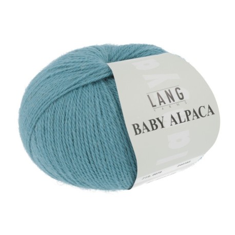 Lang Yarns Baby Alpaca Türkis 0079