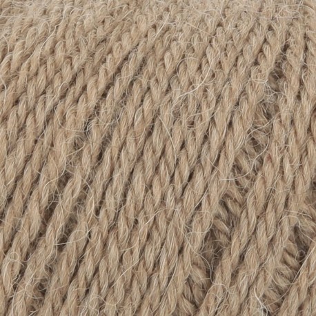 Lang Yarns Baby Alpaca Hellbraun Mélange 0096 Detail