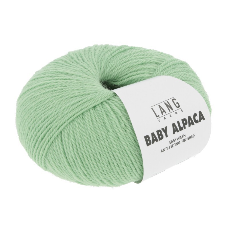 Lang Yarns Baby Alpaca Erbse 0116