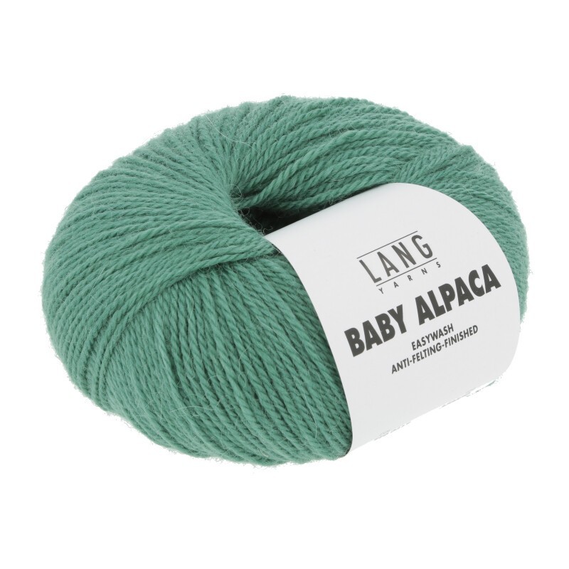Lang Yarns Baby Alpaca Quarz Grün 0117