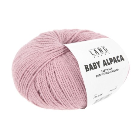 Lang Yarns Baby Alpaca Flamingo 0119