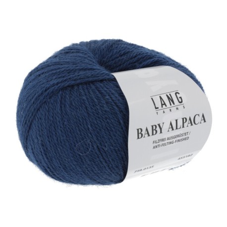 Lang Yarns Baby Alpaca Marine 0135