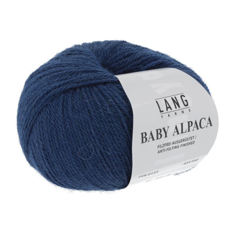 Lang Yarns Baby Alpaca Marine 0135
