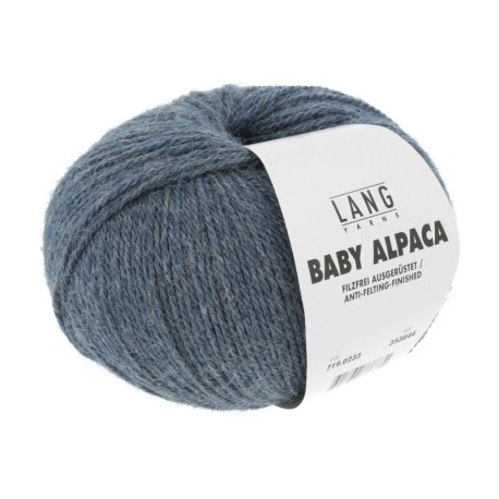 Lang Yarns Baby Alpaca Jeans Hell Mélange 0233