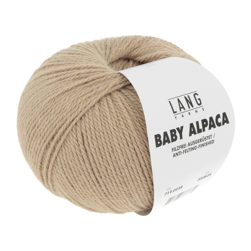 Lang Yarns Baby Alpaca Camel 0238