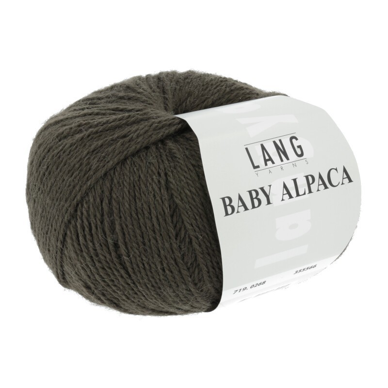 Lang Yarns Baby Alpaca Dunkelbraun 0268
