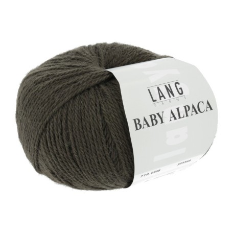 Lang Yarns Baby Alpaca Dunkelbraun 0268