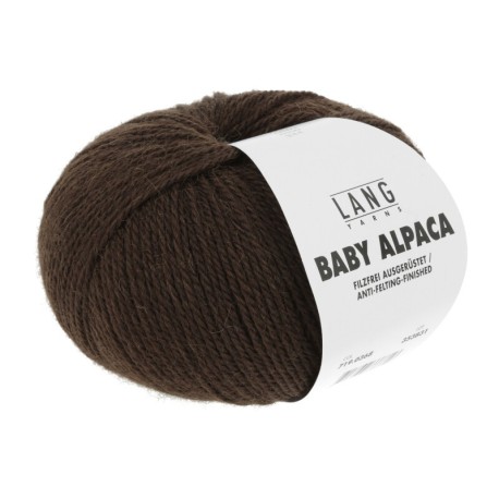 Lang Yarns Baby Alpaca Schokolade 0368
