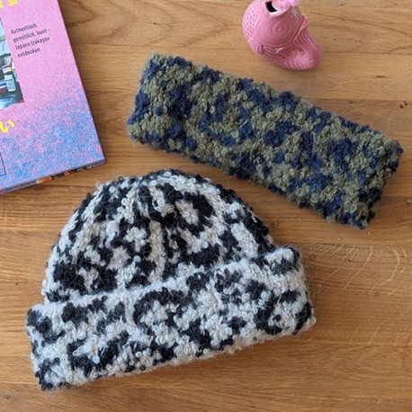 Knitmitjo Fluffy Cat Headband Wollpaket