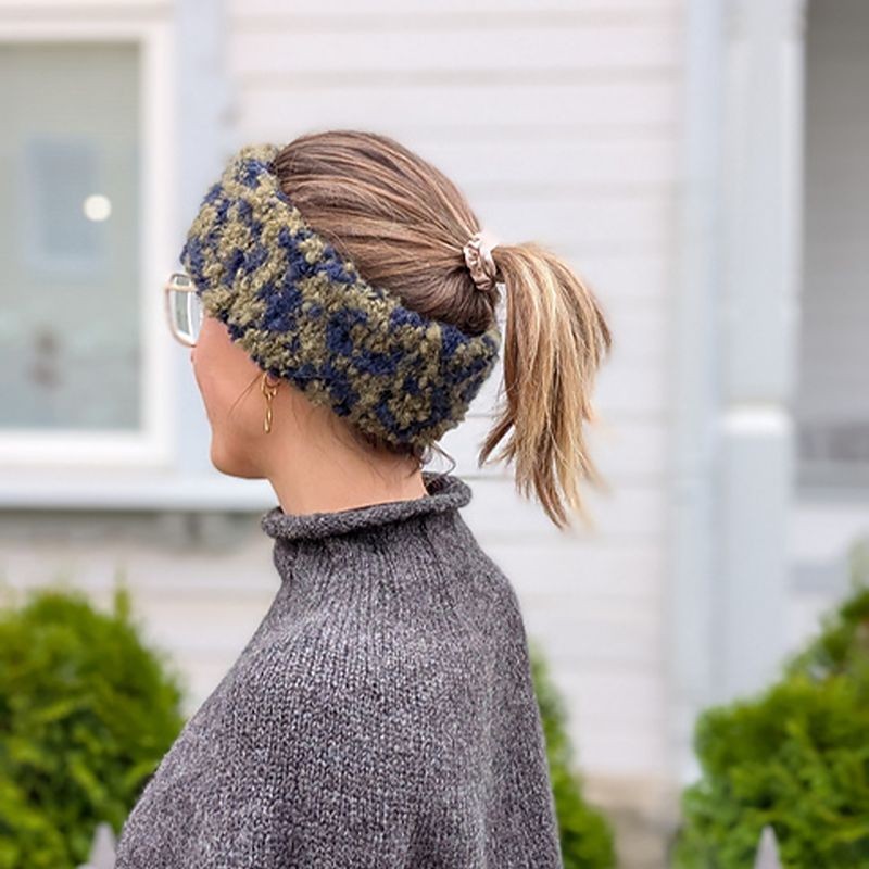 Knitmitjo Fluffy Cat Headband Wollpaket