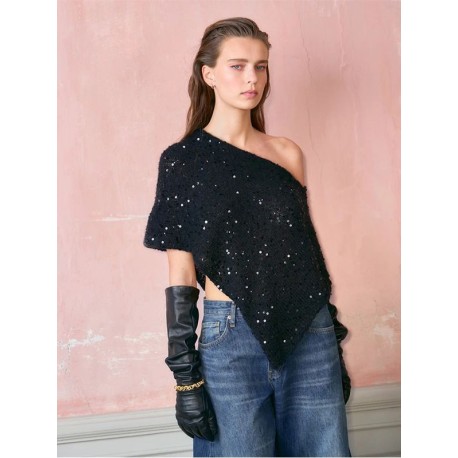 Sandnes 2610 4  Belle Poncho Strickset