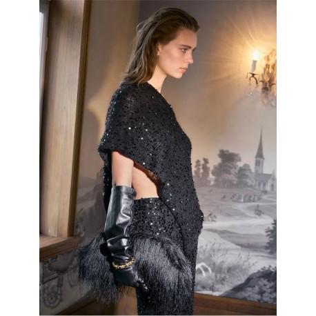 Sandnes 2610 4  Belle Poncho Strickset
