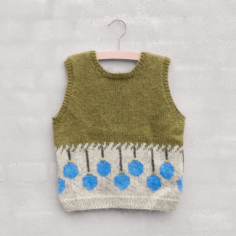 Knitting for Olive Ornament Slipover Kids Strickset