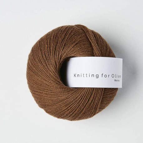 Knitting for Olive Merino Dark Cognac