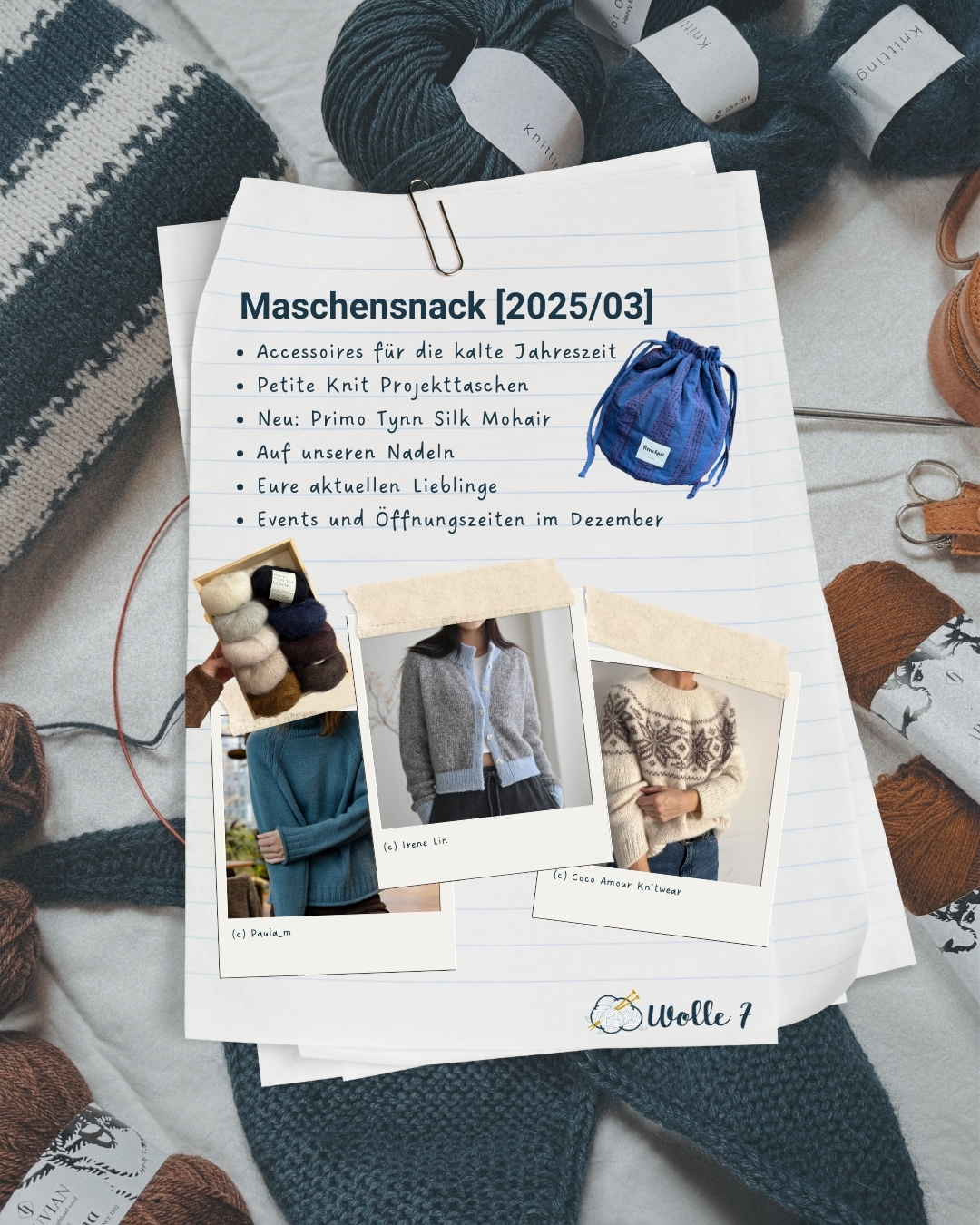 Mehr über den Artikel erfahren Maschensnack [2025/03]