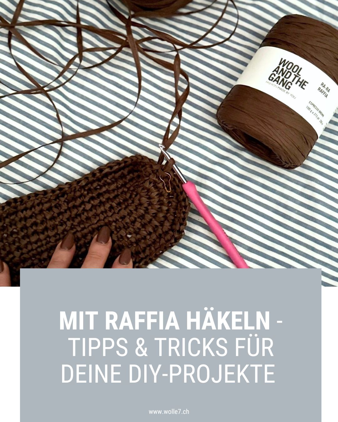 Mehr über den Artikel erfahren Mit Raffia häkeln – Tipps & Tricks für DIY-Projekte mit dem Sommer-Trendgarn